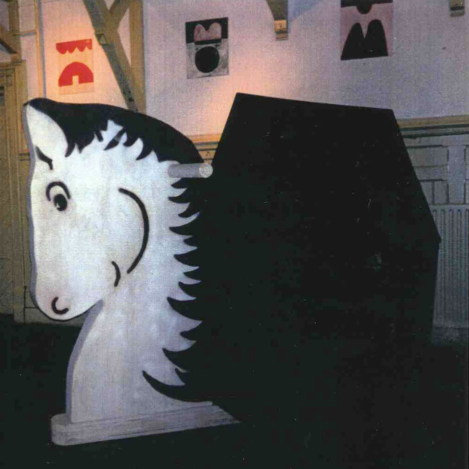 huis op paard krakeling