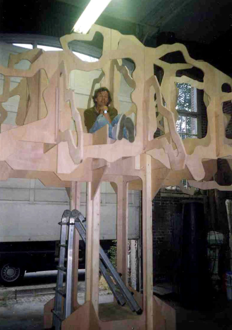 boom ikie staand wit